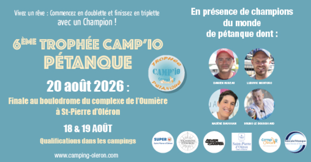 Trophée CAMP IO Pétanque