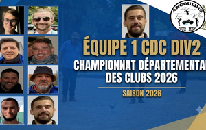 CHAMPIONNAT DES CLUB TC 2026 - EQUIPE1
