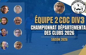CHAMPIONNAT DES CLUB TC 2026 - EQUIPE2 DIV 3 GRPE B