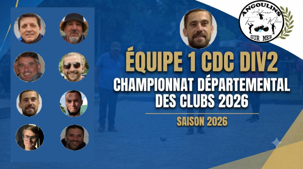 CHAMPIONNAT DES CLUB TC 2026 - EQUIPE1 DIV 2 GRPE A