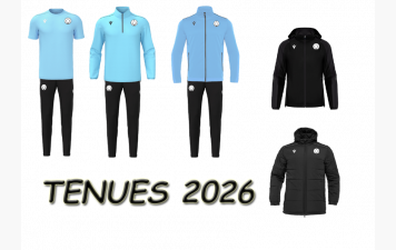 Nouvelle tenue 2026 du Club Pétanque Angoulins