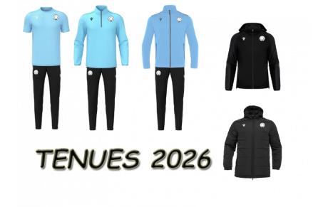 Nouvelle tenue 2026 du Club Pétanque Angoulins