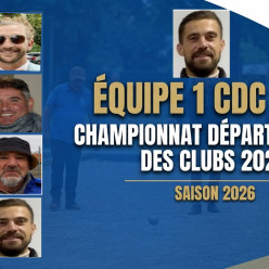 CHAMPIONNAT DES CLUB TC 2026 - EQUIPE1
