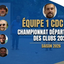 CHAMPIONNAT DES CLUB TC 2026 - EQUIPE1