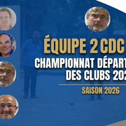 CHAMPIONNAT DES CLUB TC 2026 - EQUIPE2