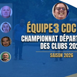 CHAMPIONNAT DES CLUB TC 2026 - EQUIPE3